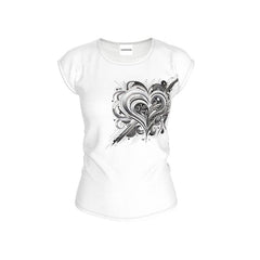 Rock ‘n’ Heartbeat Ladies Loose Fit T-Shirt