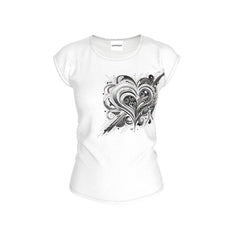 Rock ‘n’ Heartbeat Ladies Loose Fit T-Shirt