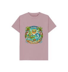 Mauve Island Adventures Kids T-Shirt