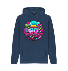 Navy Neon 80s